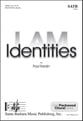 Identities SATB choral sheet music cover